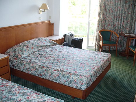 Rhodos - Príklad ubytovania - Hotelová izba