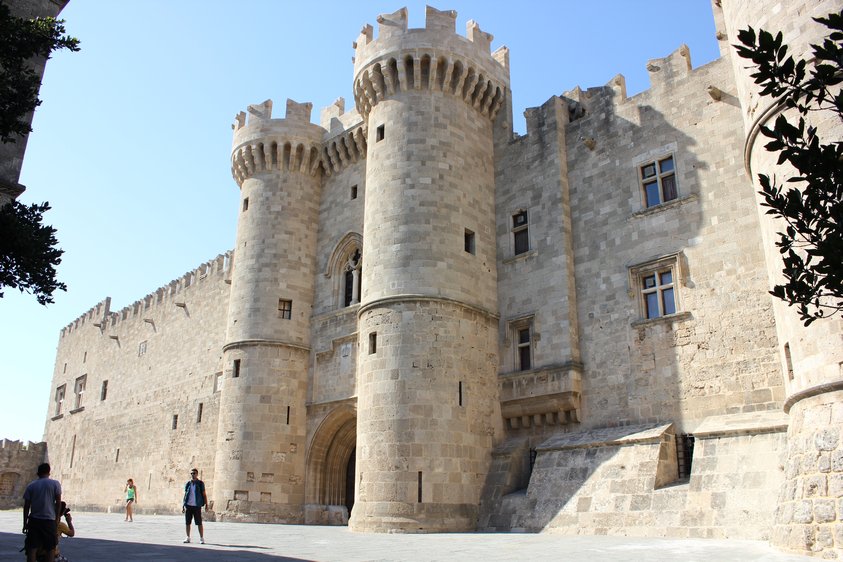 Rhodos hrad - palac Velmajstrov